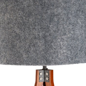 Handgemaakte luxe staande lamp van natuurlijke materialen - Tijdloos design