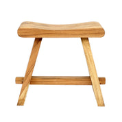 Suar houten bankkruk