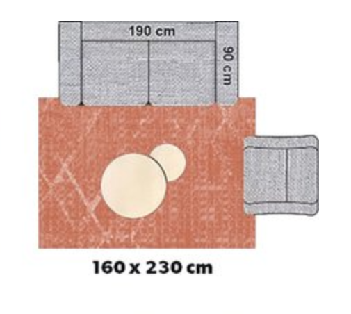 160 x 230 cm Vloerkleden