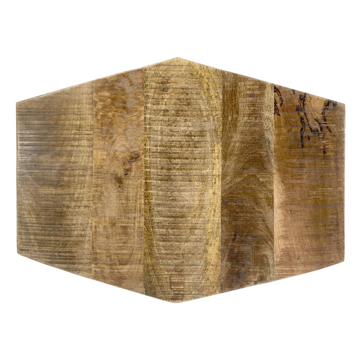 Handgemaakte Artisan Bijzettafel - Tijdloos Luxe Design in Zwart