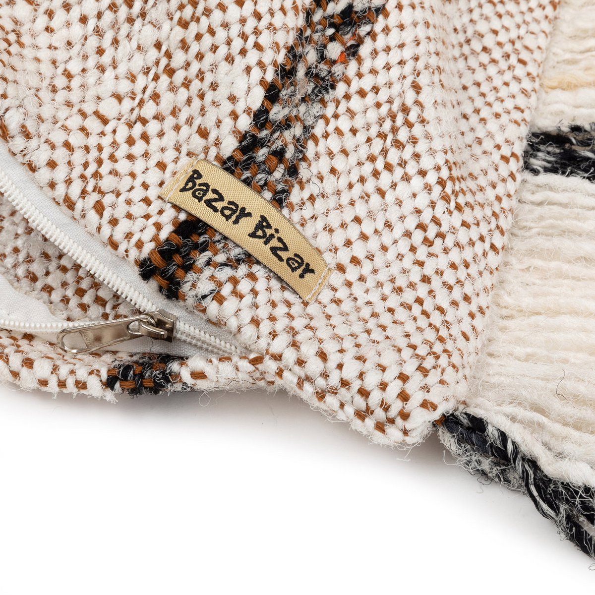 De Oh My Gee Kussenhoes - Boheems Wit - 35x100
