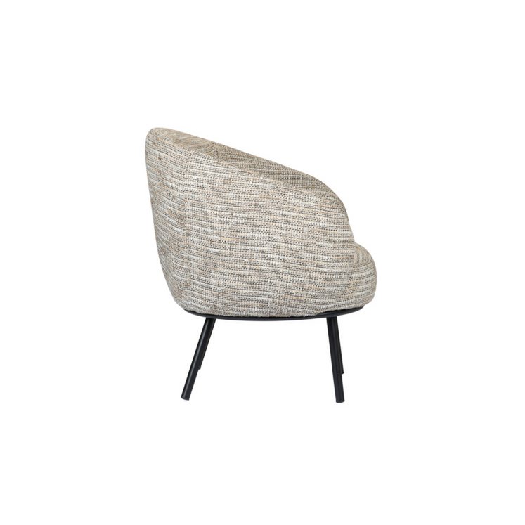 Handgemaakte luxe Mars loungestoel - tijdloos ambachtelijk design
