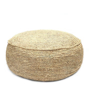 Flores raffia poef