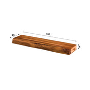Trevaro massief acacia wandplank 100cm