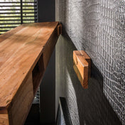 Trevaro massief acacia wandplank 100cm