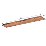 Alvero natuurlijke massief acacia wandplank 120cm
