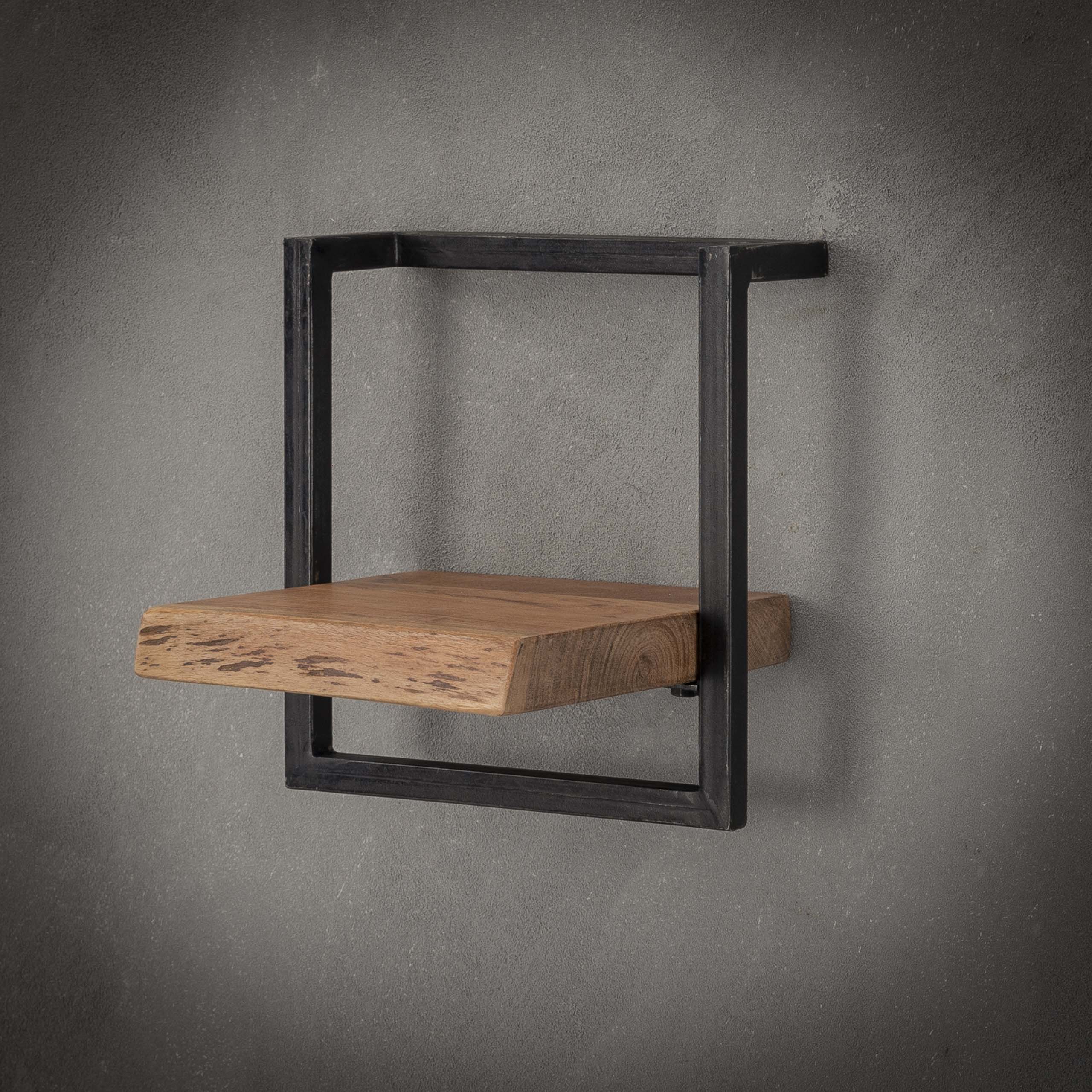 Alvero natuurlijke massief acaciahouten wandplank 30cm