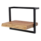 Alvero natuurlijke massief acaciahouten wandplank 40 cm