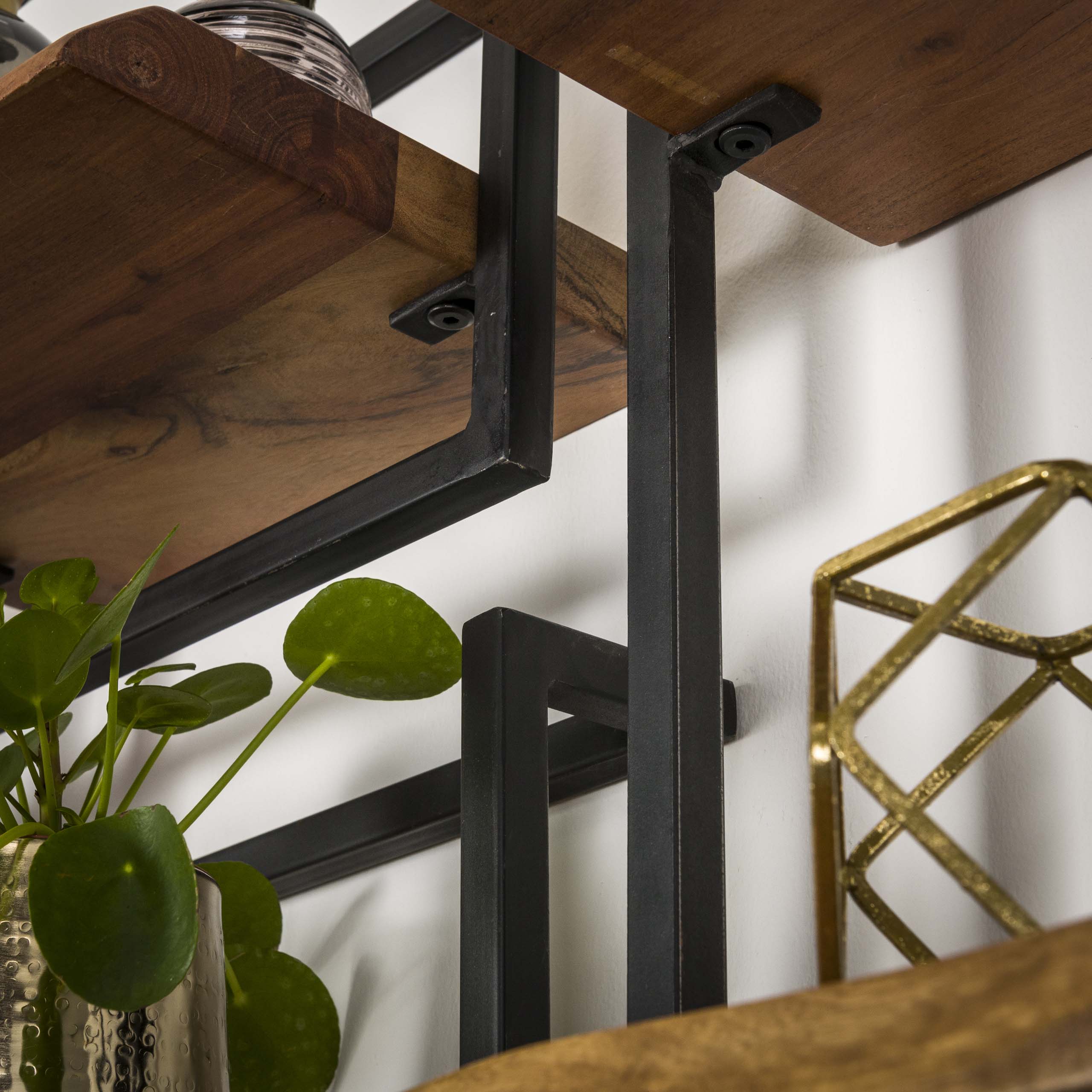 Alvero massief acacia wandplank 100cm