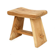 Suar houten bankkruk