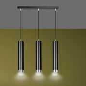 LYONN 3 Black Chrome Pendant Lamp