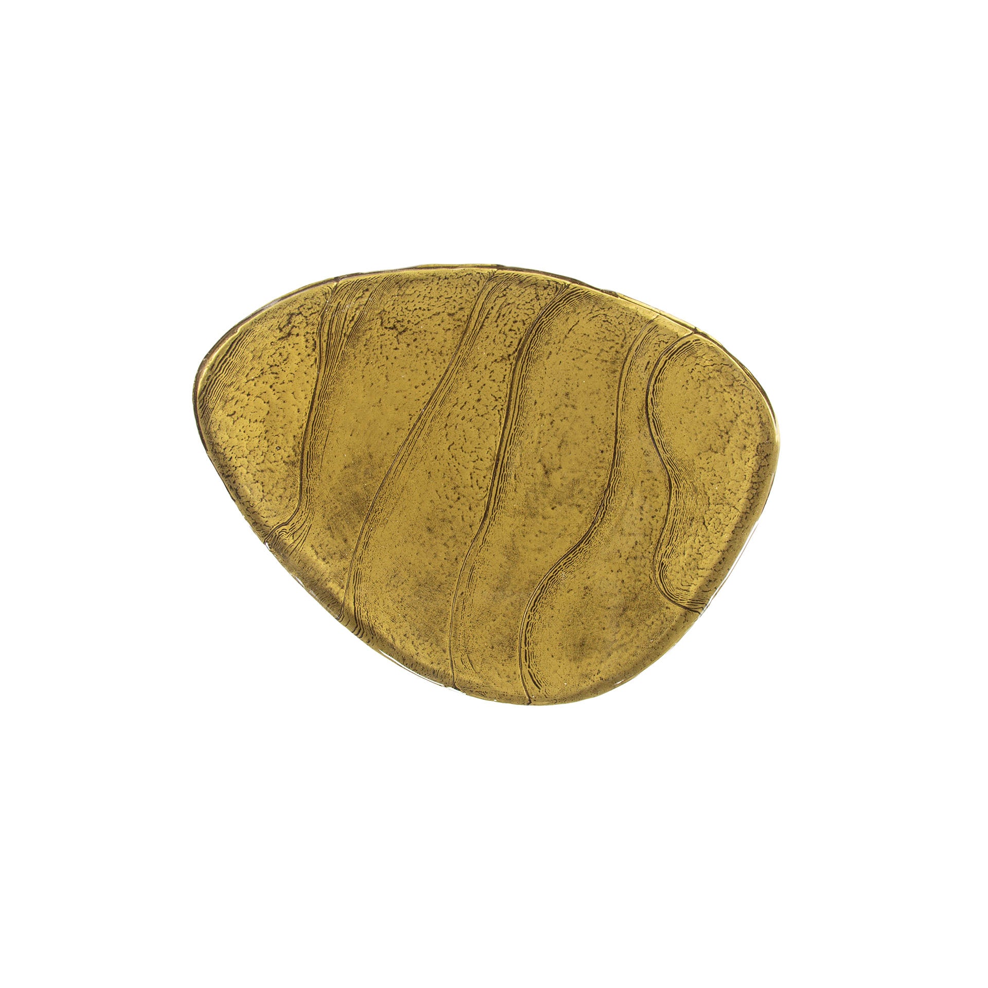 Elyra antiek goud ronde salontafel