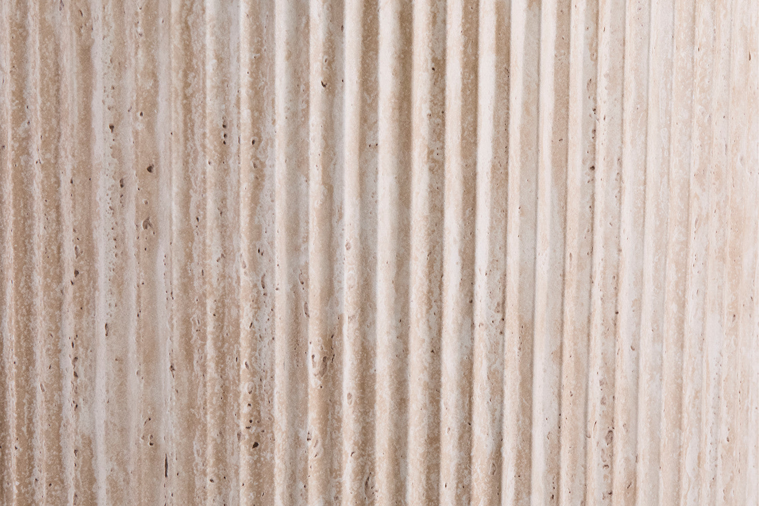 Elvyn ovaal salontafel met beige travertin