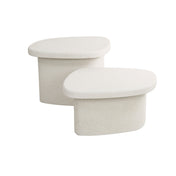 Stonira marmercomposiet organische salontafel - set van 2
