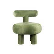 Abrazo fluwelen fauteuil groen