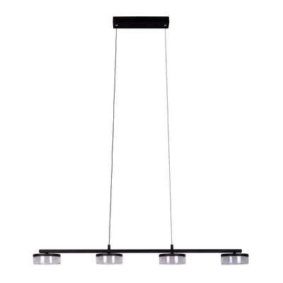 Tijdloze handgemaakte LED-hanglamp in premium zwart design