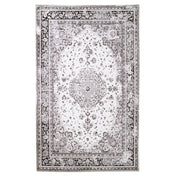 Lunara 160x230cm woven rug - Black & White