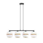 LUNOR 4 White Gold Pendant Lamp