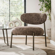 Mirel cargo bruine gestoffeerde fauteuil