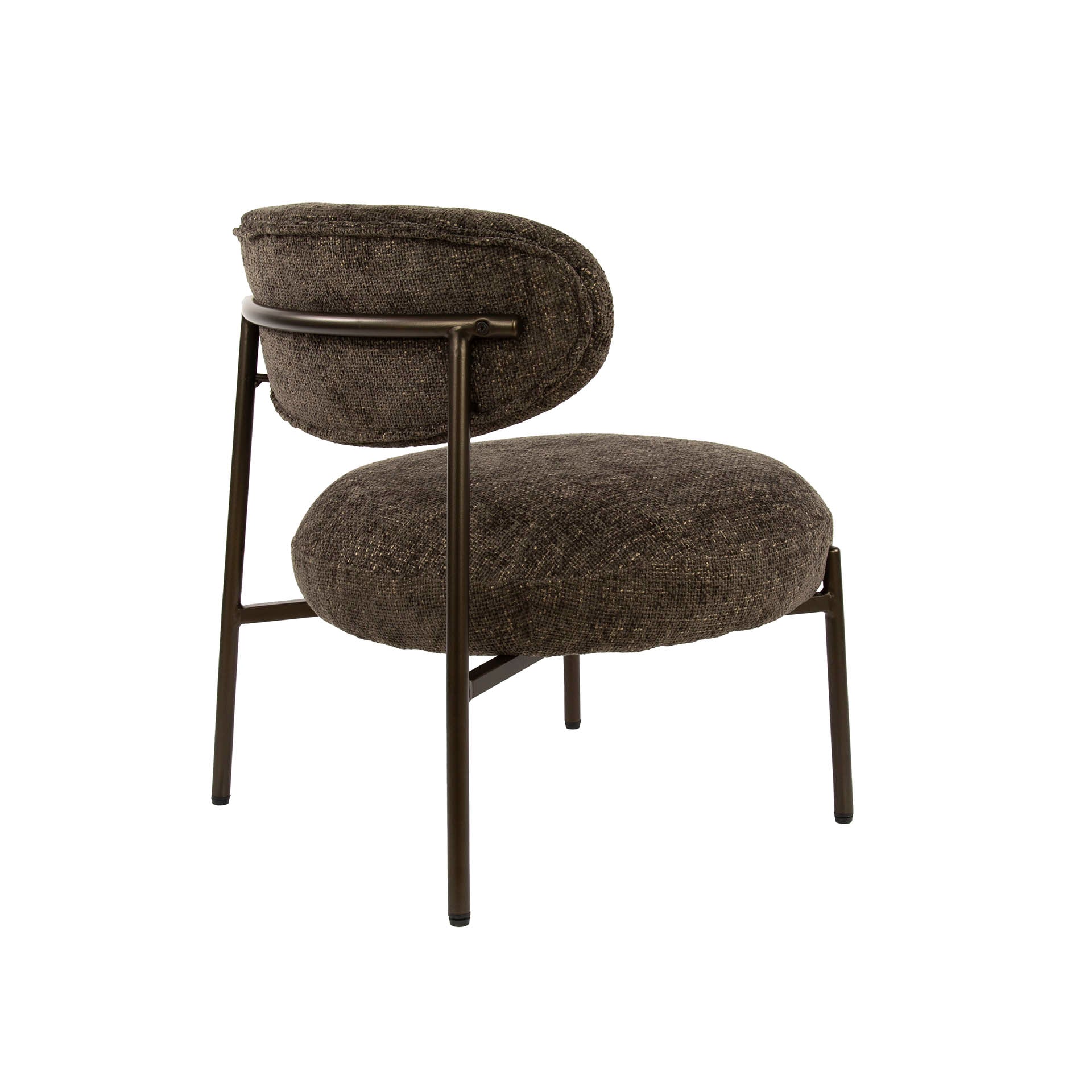 Mirel cargo bruine gestoffeerde fauteuil