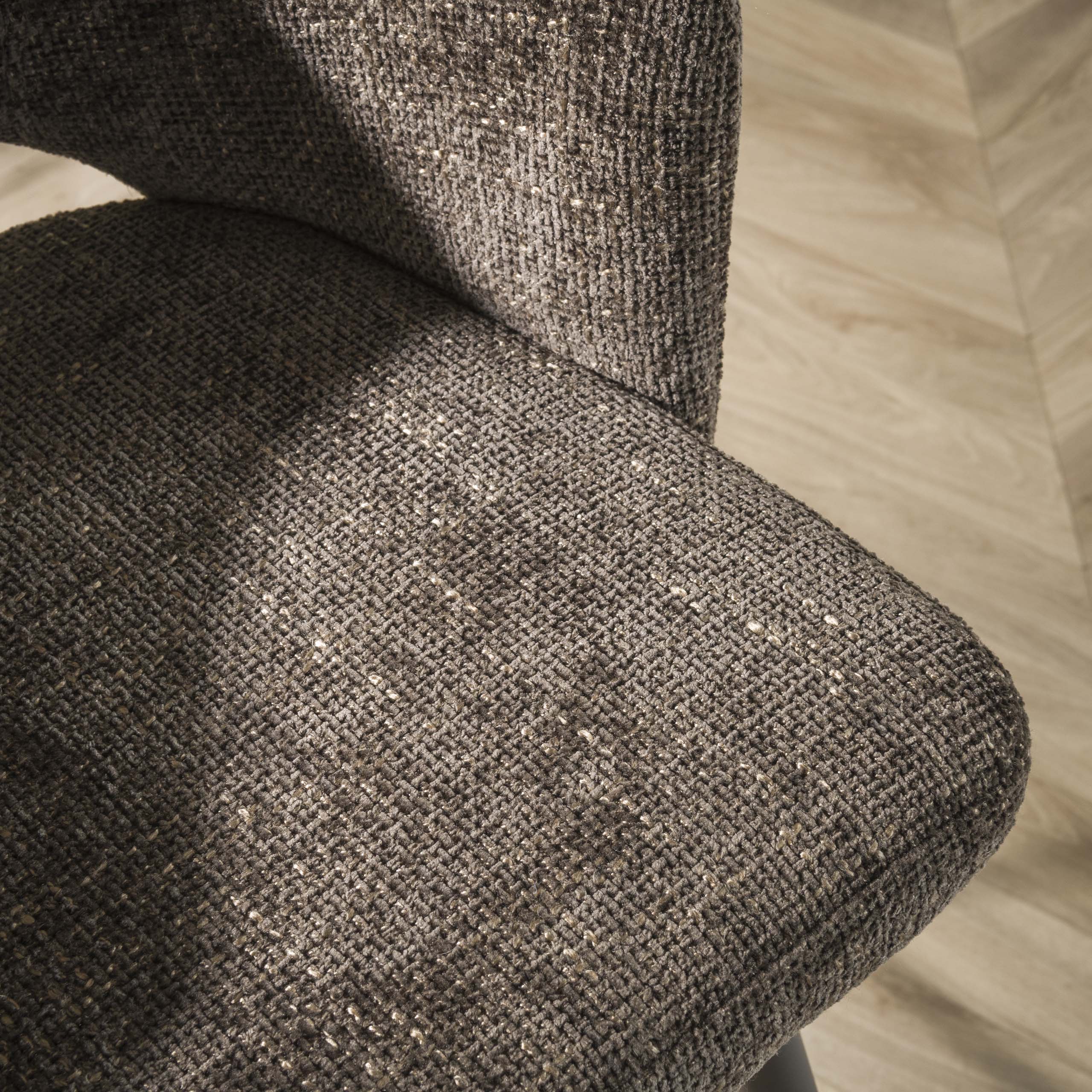 Mirel cargo bruine gestoffeerde fauteuil