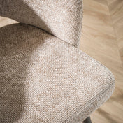 Mirel cargo zandkleurige gestoffeerde fauteuil