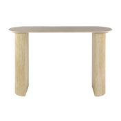 Lunara travertin keramische haltafel met boog