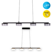 Tijdloze handgemaakte LED-hanglamp in premium zwart design