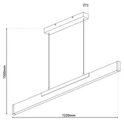 Handgemaakte luxe LED-hanglamp in tijdloos design