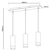 Tijdloze handgemaakte zwarte metalen hanglamp - Artisan Design