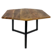 Handgemaakte Artisan Bijzettafel - Tijdloos Luxe Design in Zwart