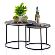 Handgemaakte luxe salontafelset in tijdloos design