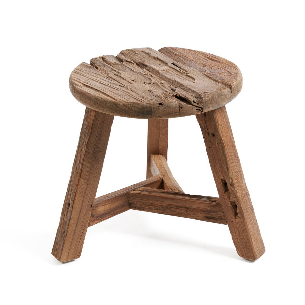 Yatai kruk van gerecycled teakhout – klein