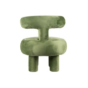 Abrazo fluwelen fauteuil groen