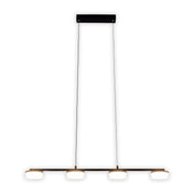 Tijdloze handgemaakte LED-hanglamp in premium zwart design