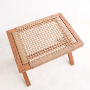 Eco kruis bruine houten kruk