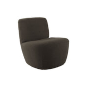 Ada bouclé stoel grijs