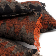 Het Oh My Gee Kussenhoes - Zwart Oranje - 30x50