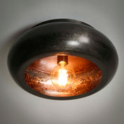Skyra zwart nikkel 1-lichts Ø42cm plafondlamp