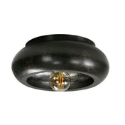 Skyra zwart nikkel 1-lichts Ø42cm plafondlamp