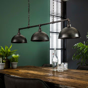 Induro Tube 3-lichts - Zwarte hanglamp