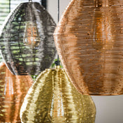 Wexel 5-lichts - Mat nikkelmix hanglamp