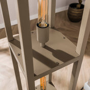 Quadris 4-lichts - beige vloerlamp