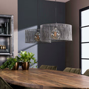 Strinea 2-lichts - Zwart nikkel hanglamp