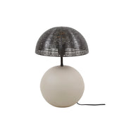 Sphera matte beige keramische tafellamp met 1 lichtpunt - 49 cm