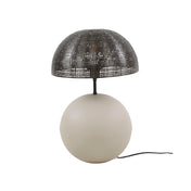 Sphera mat beige keramische tafellamp met 1 lichtpunt - 57 cm