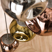 Stellora hanglamp met 7 lampen - Oud zilver