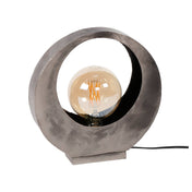 Lumera oud zilver metalen tafellamp 1-lichts