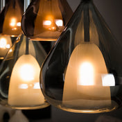 Wingora 5-lichts - Zwarte hanglamp