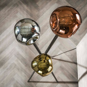 Moleara 3-lichts - artic zwart vloerlamp
